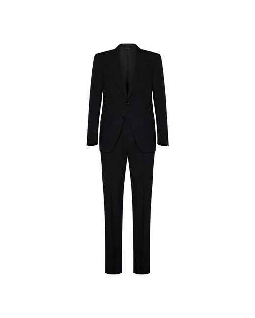 Tom Ford Single breasted suits in Black für Herren