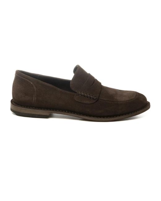 Pantanetti Black Loafers for men