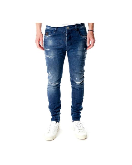 Elias Rumelis Blue Slim Fit Jeans for men