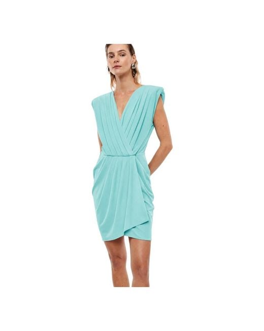 Imperial Blue Wrap Dresses