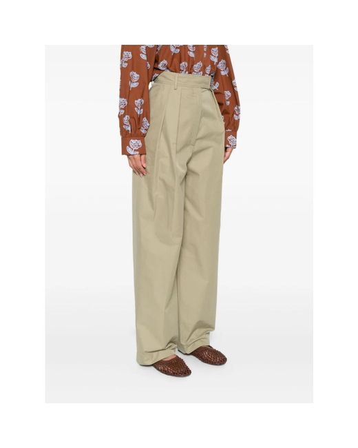 LaDoubleJ Natural Wide Trousers