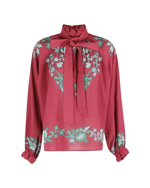 LaDoubleJ Red Blouses