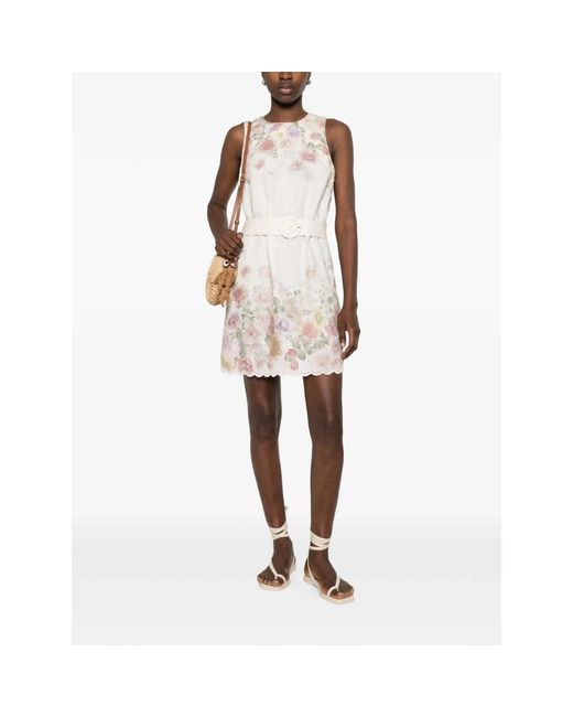 Twinset White Short Dresses