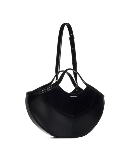 Alexander McQueen Black Shoulder Bags