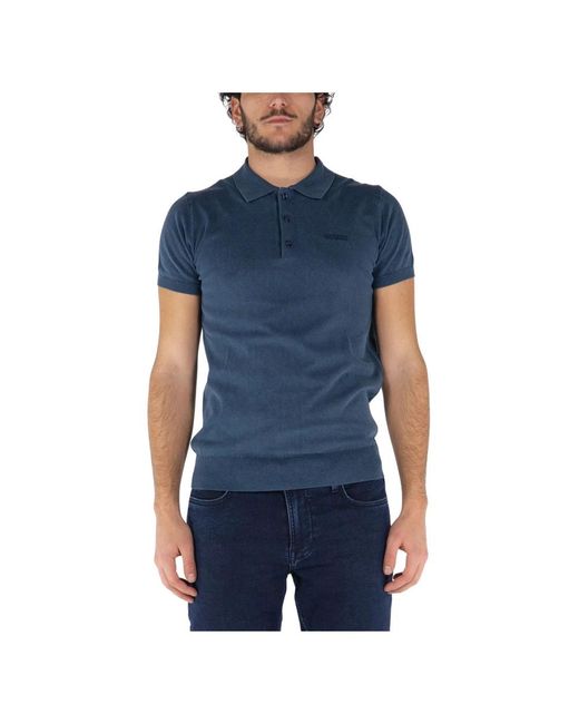 Guess Blue Polo Shirts for men