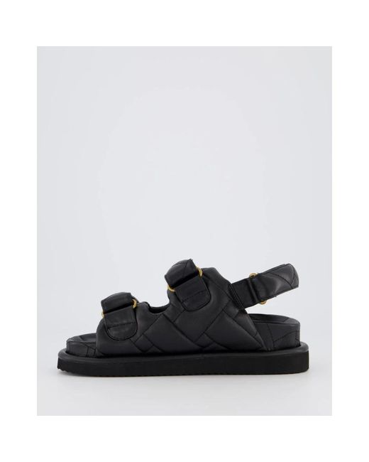 Shoes > sandals > flat sandals Kurt Geiger en coloris Black