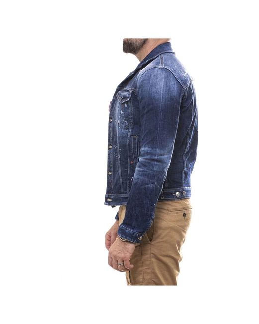 Denim Jackets DSquared² de hombre de color Blue