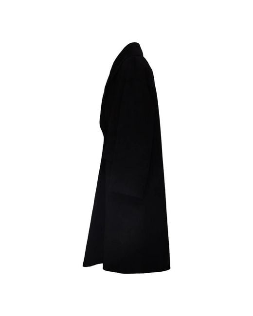 Double-Breasted Coats Max Mara de color Black