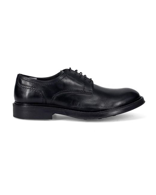 Sangiorgio Black Dress Shoes for men