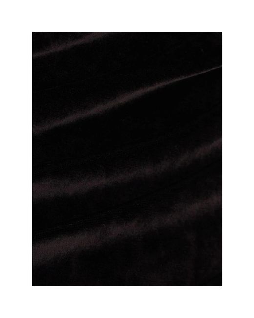 Balenciaga Asymmetrische Maxi-Jurk in het Black