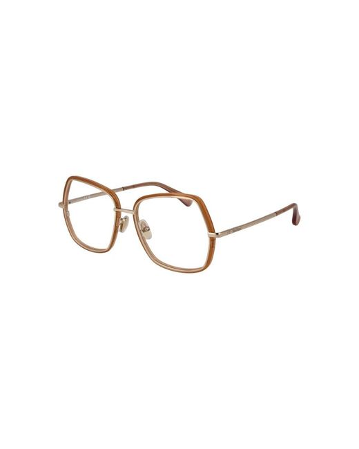 Max Mara Metallic Glasses