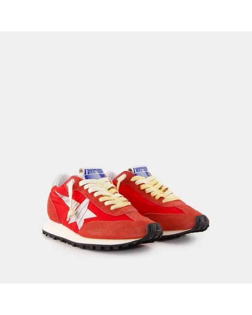 Golden Goose Deluxe Brand Red Sneakers