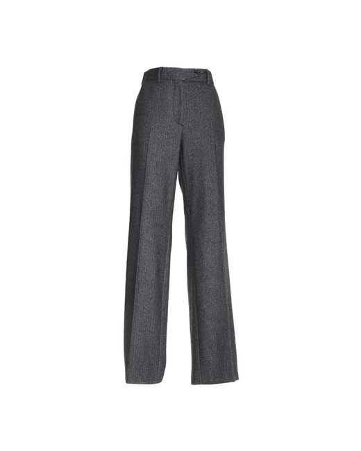 N°21 Gray Wide Trousers