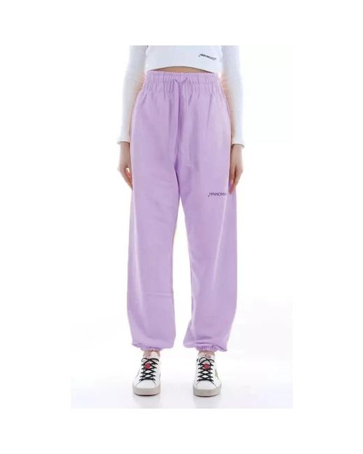 Trousers > sweatpants hinnominate en coloris Purple