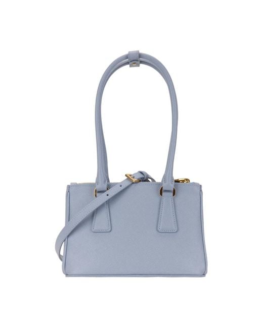 Prada Blue Shoulder Bags