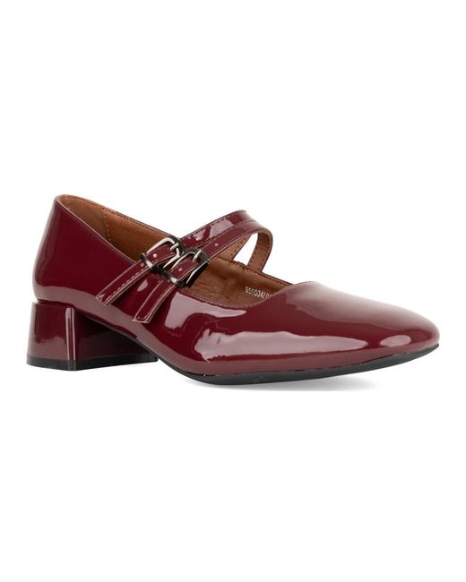 Pumps Keddo en coloris Red