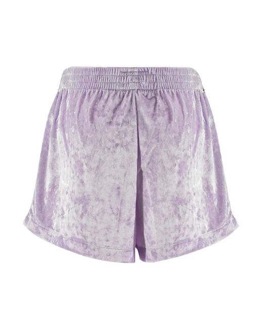 Mc2 Saint Barth Purple Short Shorts
