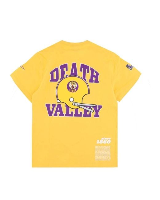 Mitchell & Ness Yellow T-Shirts for men