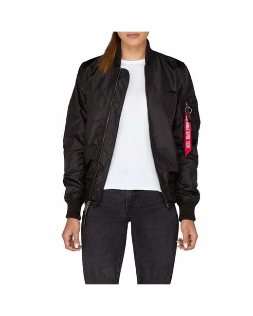 Alpha Industries Bomber Jassen in het Black
