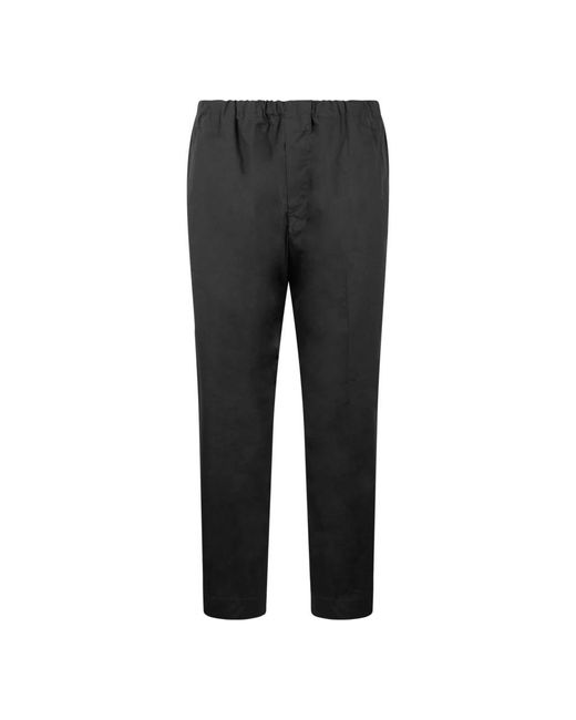 Nine:inthe:morning Gray Slim-Fit Trousers for men