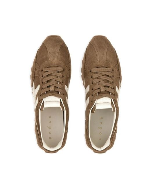 Hogan Brown Sneakers