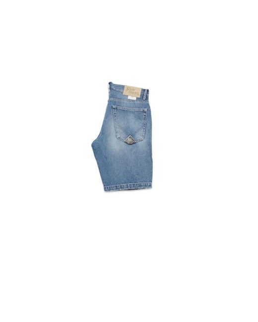 Roy Rogers Blue Denim Shorts for men