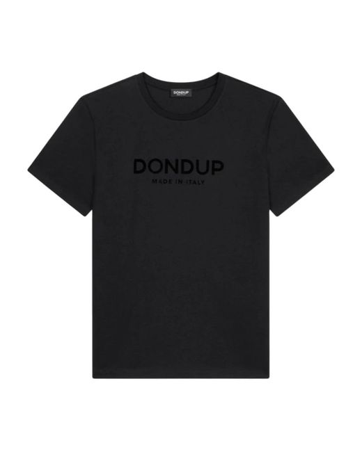 Dondup Black T-Shirts for men