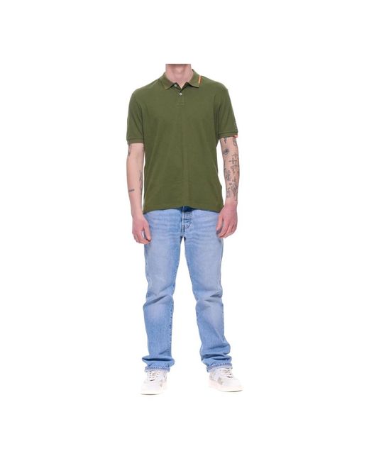 Suns Federico Tag Polo in Green für Herren