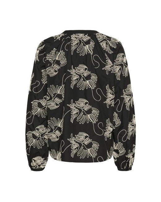 Kaffe 10883 Blouse in het Black