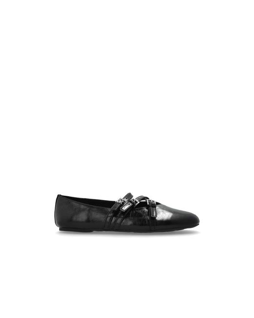 Michael Kors Black Ballerina Shoes