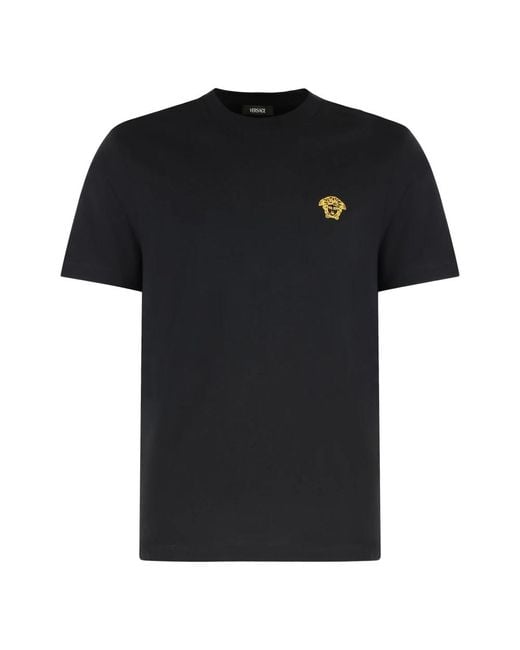 Versace T-Shirts in het Black voor heren