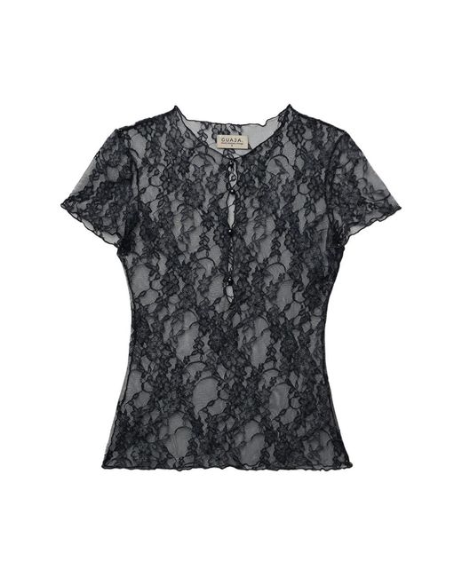 GUAJA. Blouses in het Black