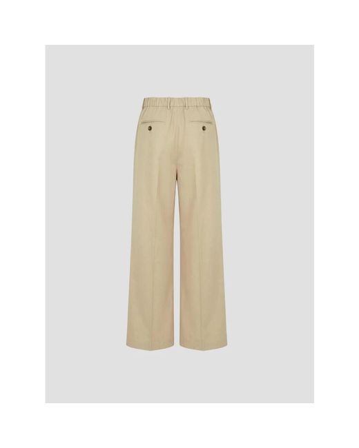 Jil Sander Wijde Broek in het Natural voor heren