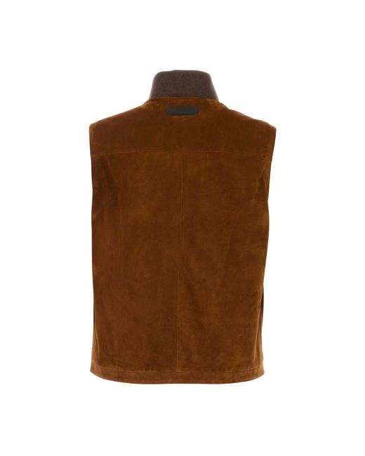 Brioni Brown Waistcoats for men