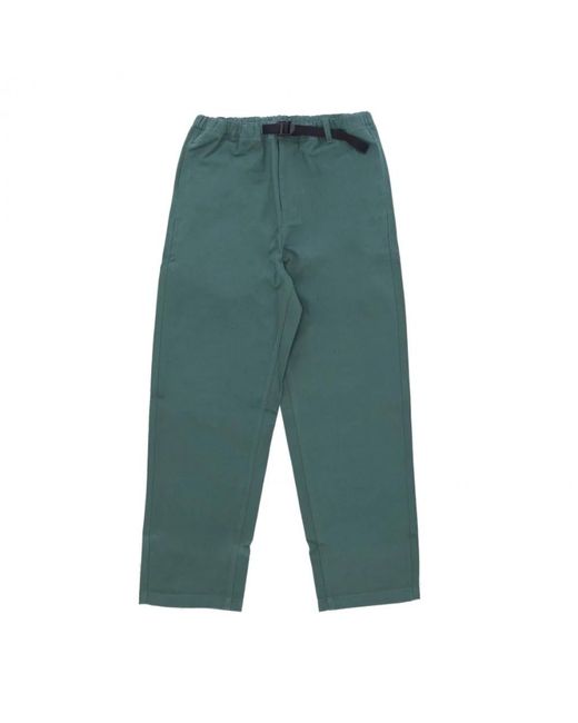 Huf Green Straight Trousers