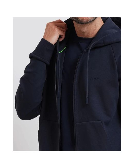 Zip-Throughs HUGO pour homme en coloris Blue
