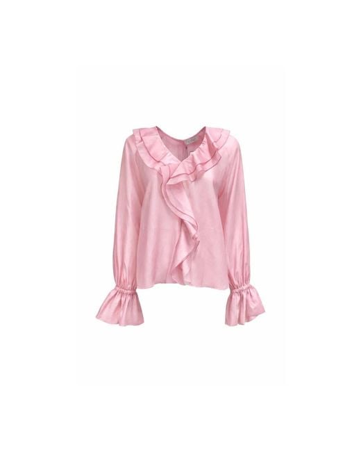SOSUE Pink Blouses