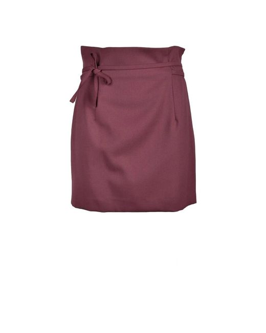 Erika Cavallini Semi Couture Purple Short Skirts