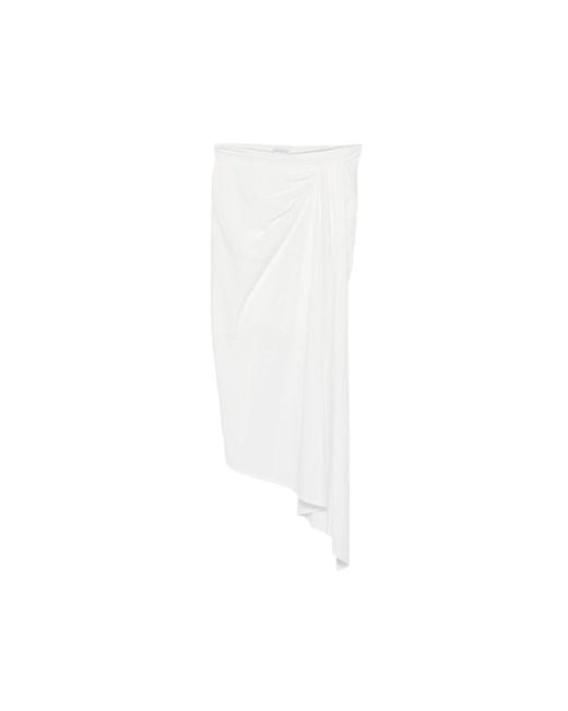 Amazuìn White Midi Skirts