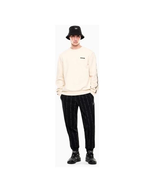 EA7 Black Sweatpants for men