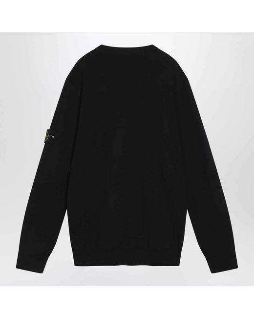 Sweatshirts Stone Island de hombre de color Black