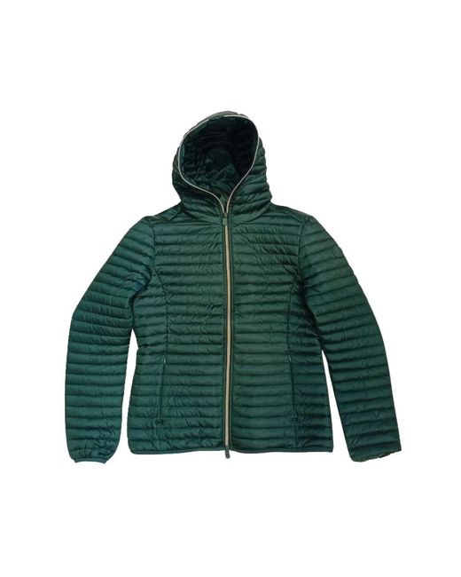 Save The Duck Green Winter Jackets