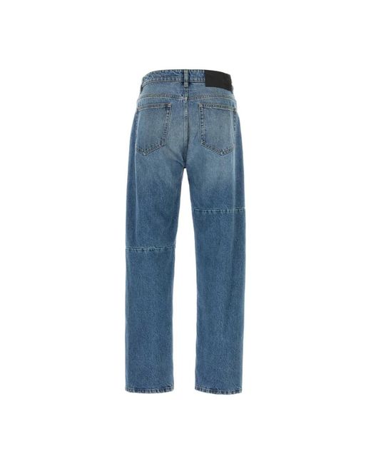 MM6 by Maison Margiela Blue Straight Fit Jeans for men
