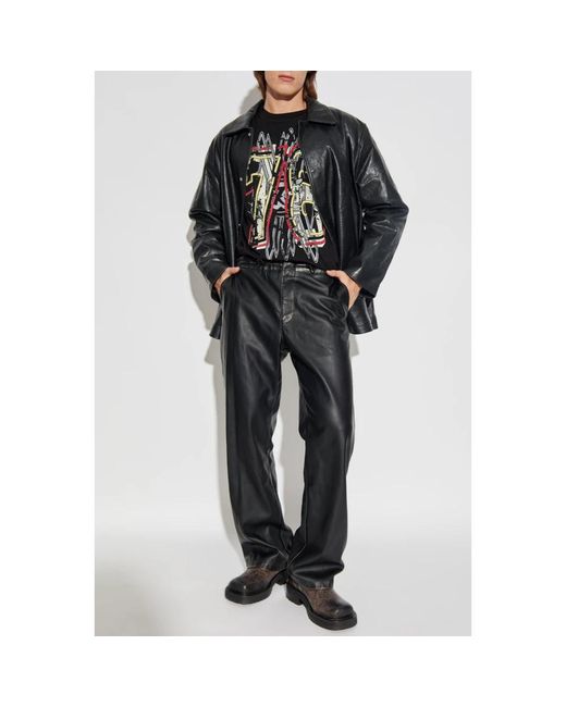 Light Jackets DIESEL pour homme en coloris Black