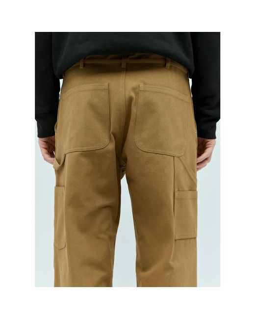 Trousers > straight trousers Moncler pour homme en coloris Green