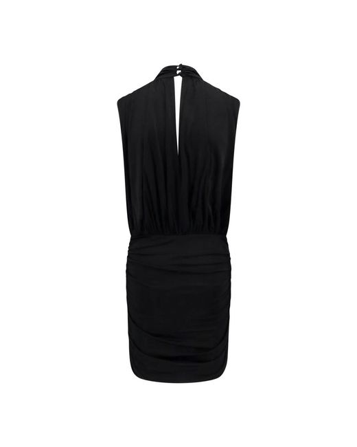 Semicouture Black Short Dresses