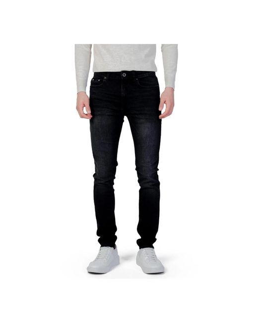Jeans > slim-fit jeans Gas pour homme en coloris Black