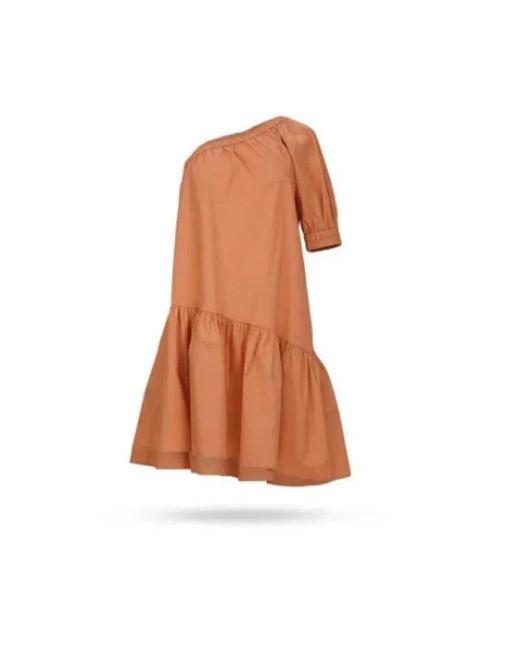 Twin Set Orange Short Dresses