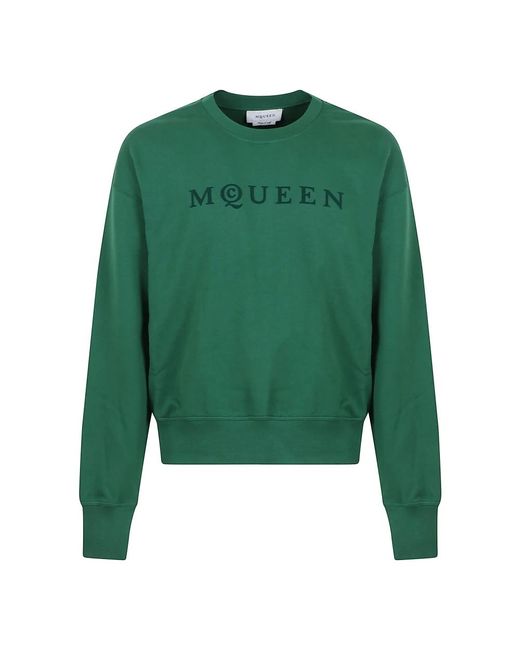 Alexander McQueen Green Sweatshirts for men