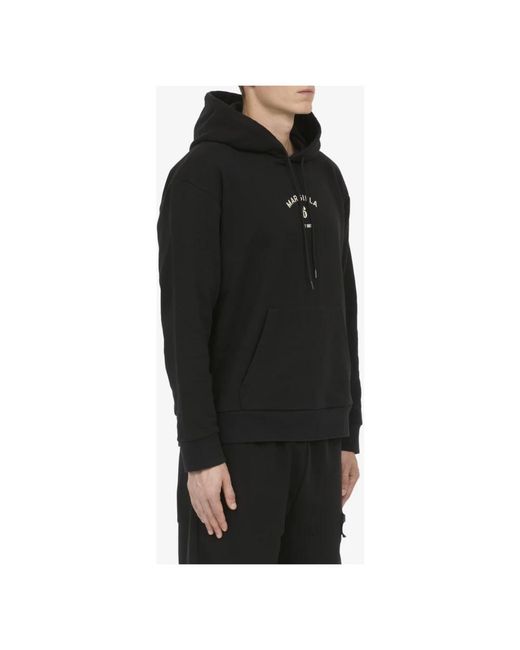 MM6 by Maison Margiela Black Hoodies for men